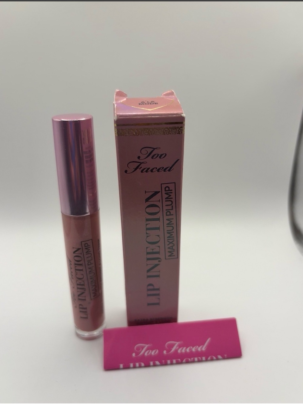 Too Faced Lip Injection Maximum Plump Gloss shade ALA MODE Brand New in Box!!